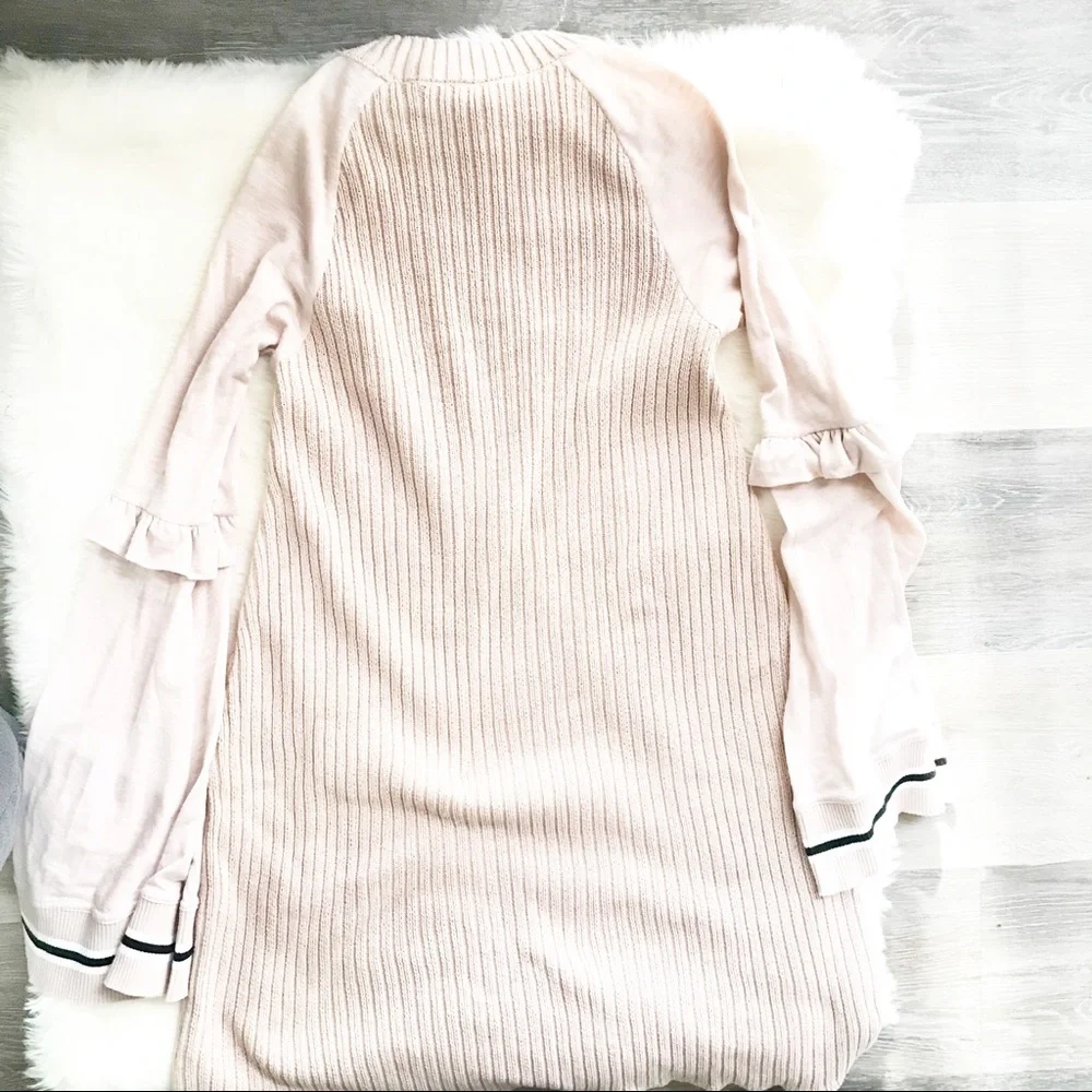 Free People Zou Bisou Knit Mini Dress